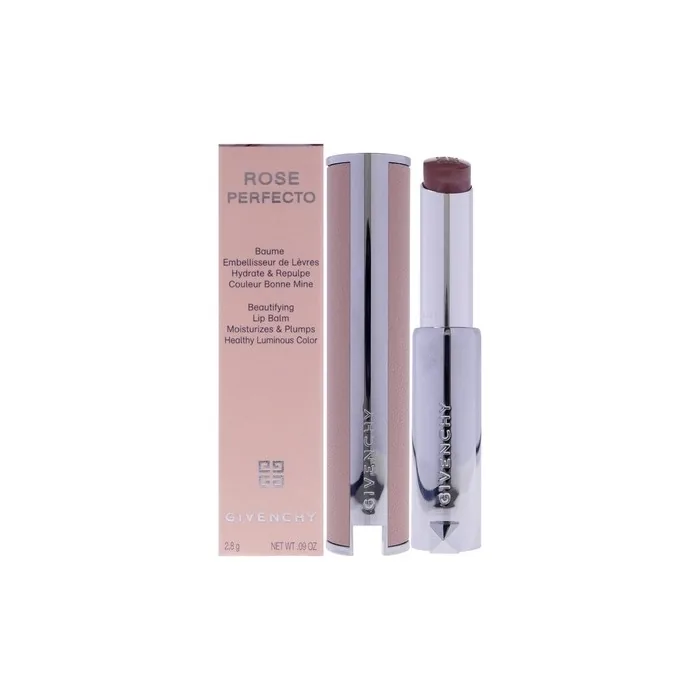Givenchy Rose Perfecto Plumping Lip Balm N110 Milky Nude for Women 0.09 oz