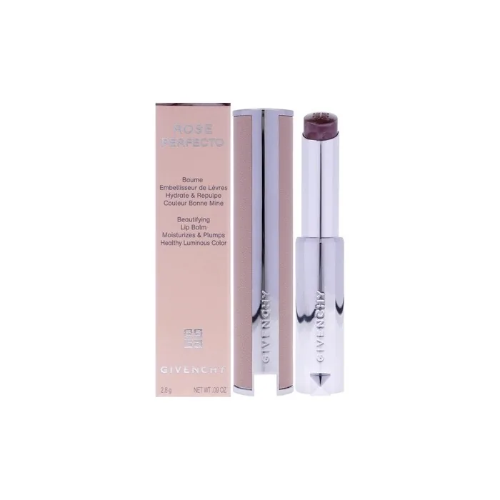 Givenchy Rose Perfecto Plumping Lip Balm N117 Chilling Brown for Women 0.09 oz