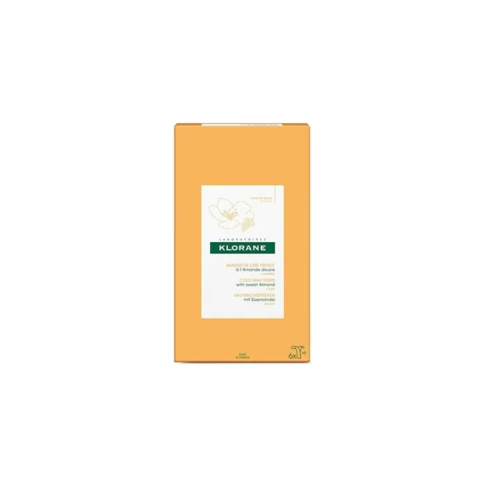 Klorane Cold Wax Strips For Legs 6 Pieces