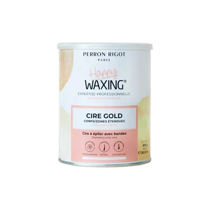 Perron Rigot Happy Waxing Gold Wax With Strips - 800g