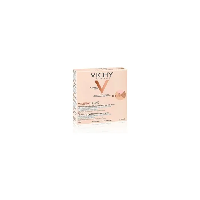 Vichy Mineralblend Mosaic Powder Healthy And Radiant Color Medium 9g