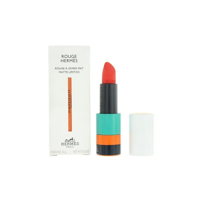 Herms Paris Matte Lipstick 44 Mat Orange Neon Lipstick 35g
