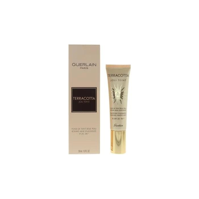 Guerlain Terracotta Joli Teint Spf 20 Ebony Foundation 30ml Bronzing And Beautifying Makeup