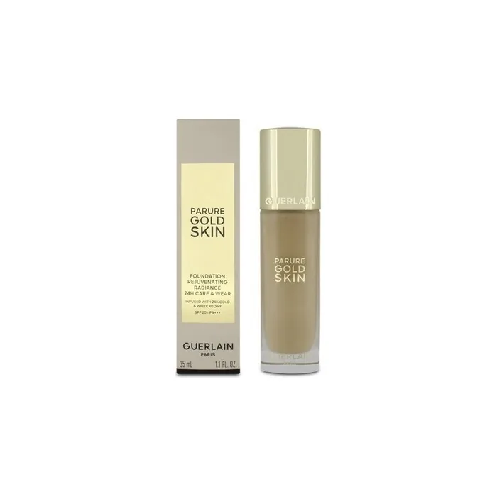 Guerlain Parure Gold Skin Foundation Notransfer Matte Finish 2w Warm Dore