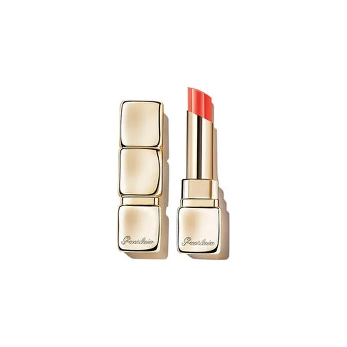 Guerlain Kisskiss Shine Bloom Lipstick 319 Peach Kiss 32 Grams