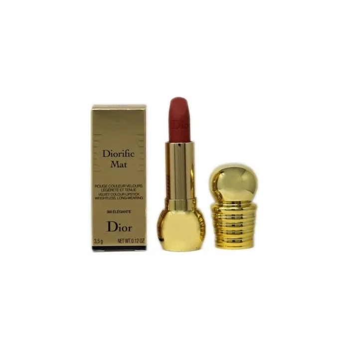 Dior Diorific Mat Velvet Colour Lipstick Weightless Long-Wear 3.5g 360-Elegante