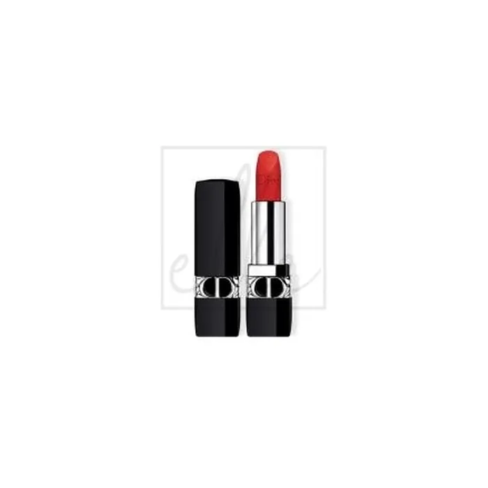 Dior Rouge Dior Mat Strong Red