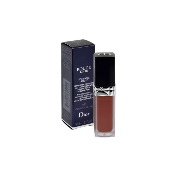 Dior Rouge Forever Liquid Lipstick 400 Forever Nude 6ml Highly Pigmented