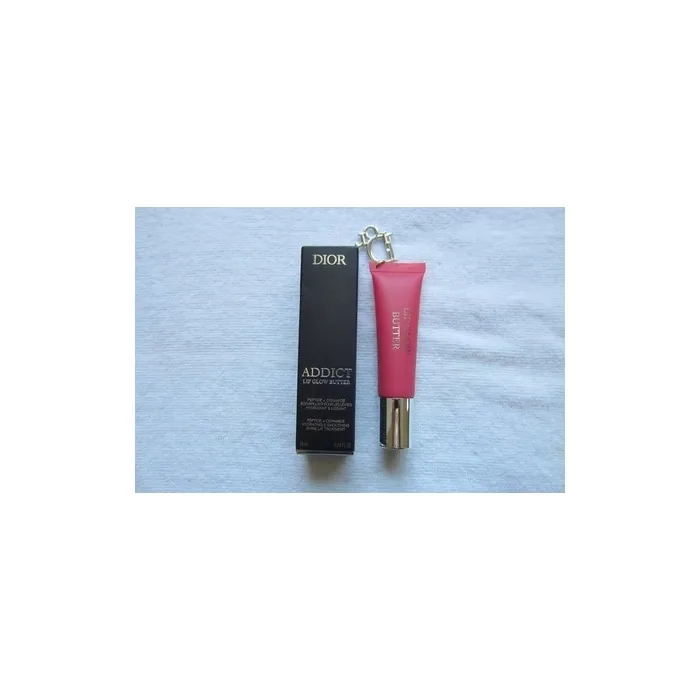 Dior Lip Glow Butter Hydrating Gloss Balm In Lychee Full Size