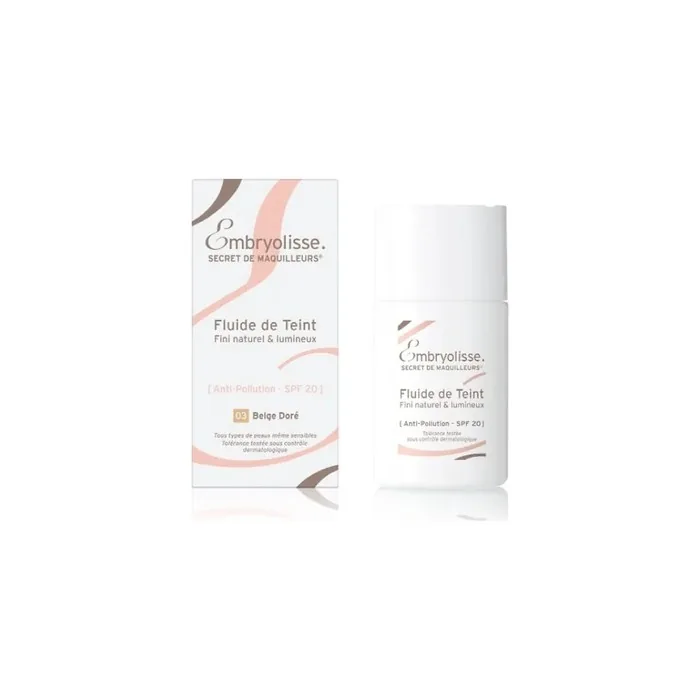 Embryolisse Fluid Foundation Spf 20 03 Golden Beige