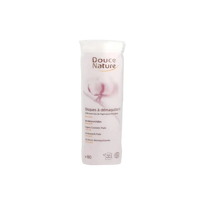 Organic Makeup Remover Pads 80 Count