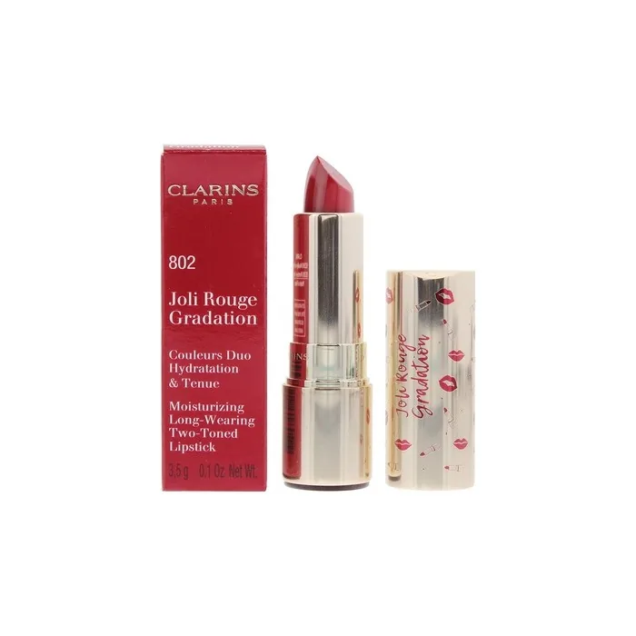 Clarins Joli Rouge Gradation 802 Red Long Wearing Lipstick 35g