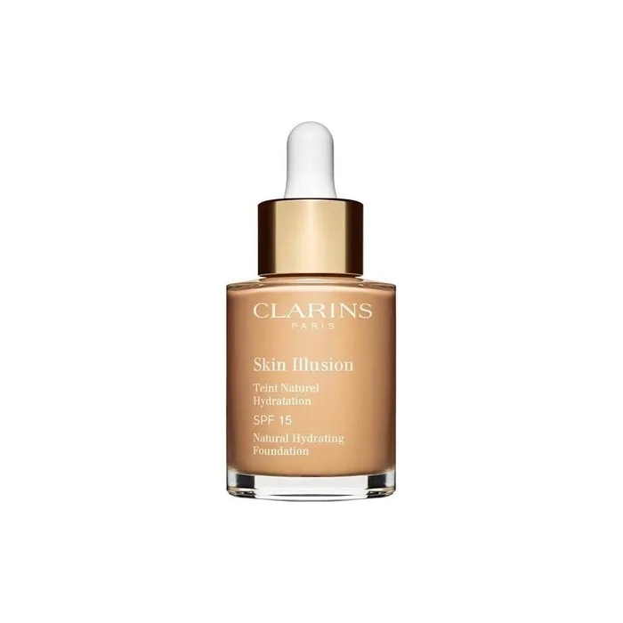 Clarins Skin Illusion Natural Hydrating Foundation Spf15 106 Vanilla 30ml