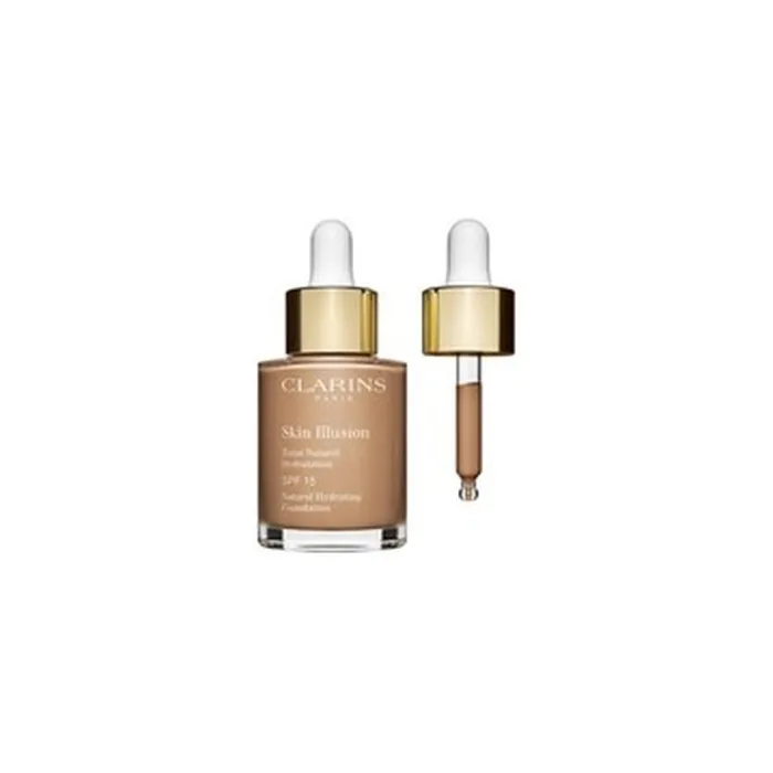 Clarins Skin Illusion Spf 15 Natural Hydrating Foundation 30 Ml In Shade 1085 Cashew