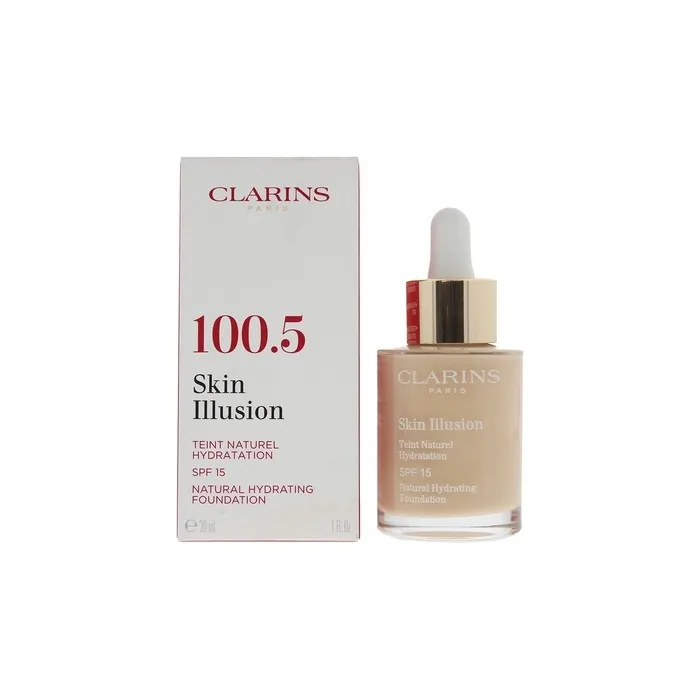 Clarins Skin Illusion Natural Hydrating Foundation Spf 15 1005 Cream 30ml