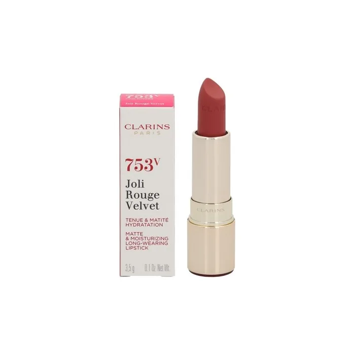 Clarins Joli Rouge Velvet Lipstick 753v Pink Ginger