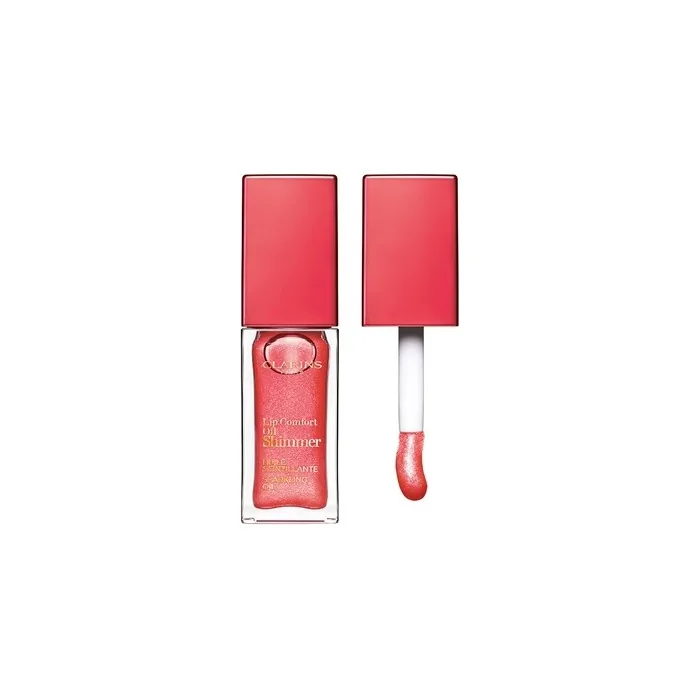 Clarins Lip Makeup Comfort Oil Shimmer 06 Pop Coral