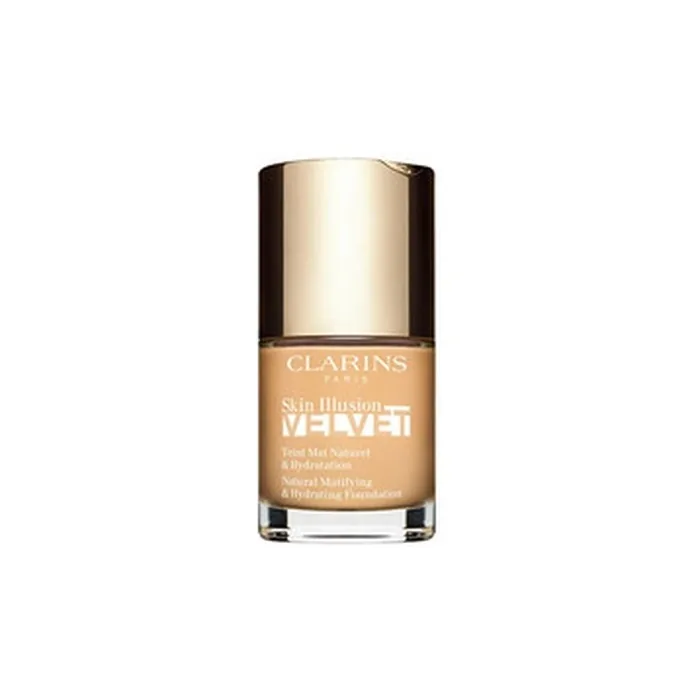 Clarins Skin Illusion Velvet Natural Matifying Hydrating Foundation 30 Ml