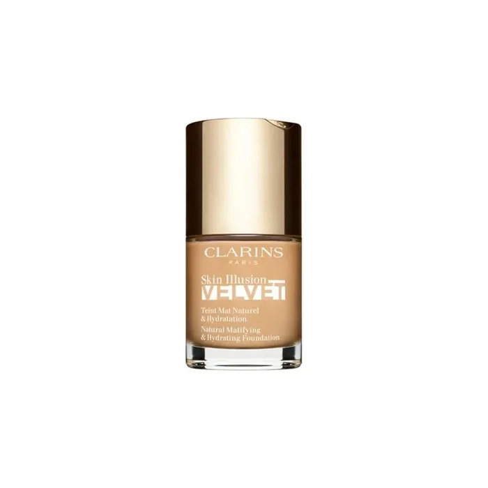 Clarins Skin Illusion Velvet Foundation 110n 30ml Natural Matifying & Hydrating Foundation