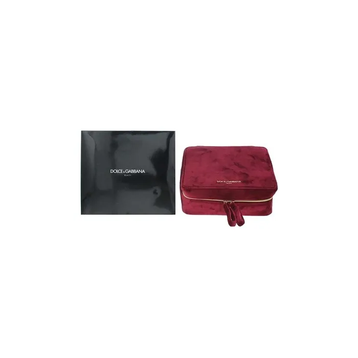 Dolce & Gabbana Not For Sale Red Velvet Vanity Case