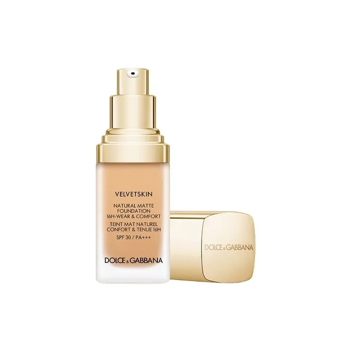 Dolce&Gabbana Velvetskin Natural Matte Foundation Desert 340 Spf 30 30 Ml