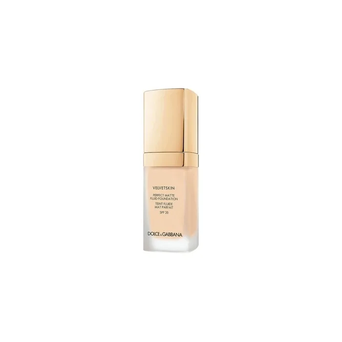 Dolce & Gabbana Velvetskin Matte Liquid Foundation With Spf 20 30 Ml