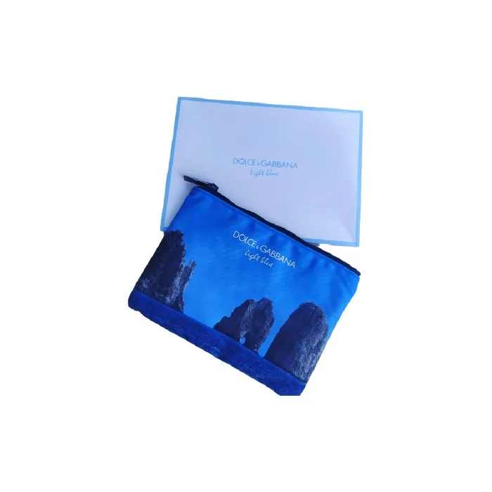 Dolce & Gabbana Light Blue Toiletry Gwp Textile Pouch