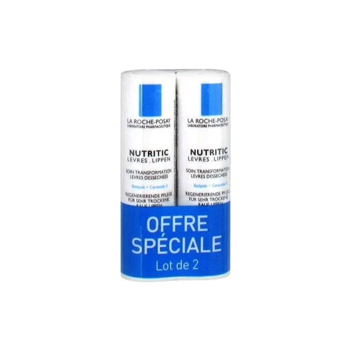 La Rocheposay Nutritic Lips 47ml Pack Of 2