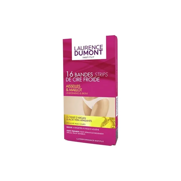 Laurence Dumont Cold Wax Strips for Underarm and Bikini