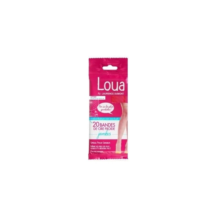 Loua Leg Depilation Strips - Pack of 20