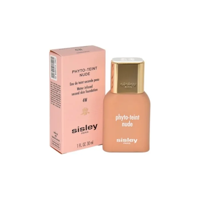 Sisley Phyto Teint Nude Water Infused Second Skin Foundation 4w Cinnamon 30ml