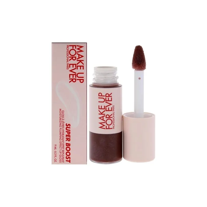 Make Up For Ever Super Boost Lip Gloss 07 Limitless Brown for Women 0.3 Oz