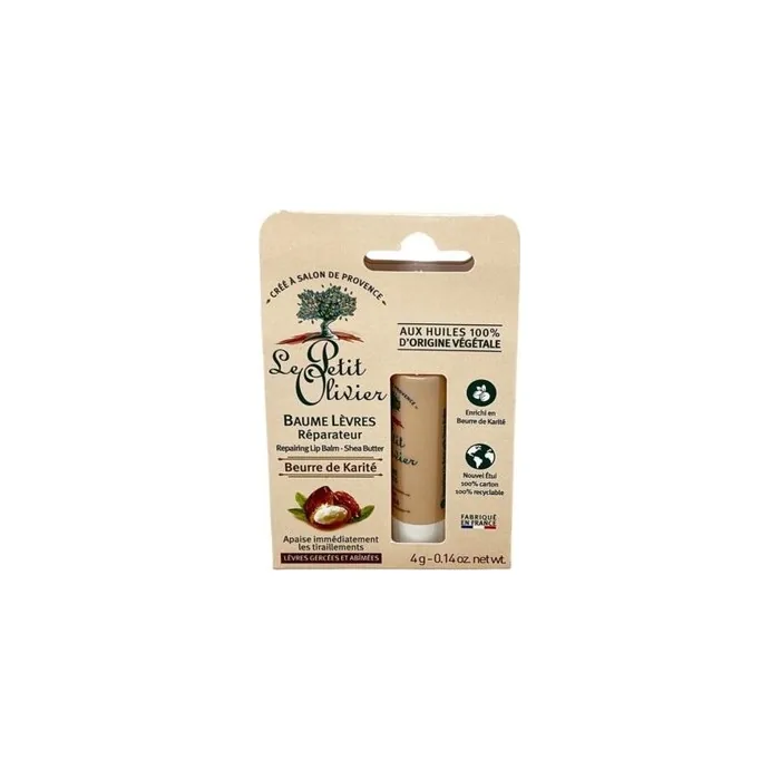 Le Petit Olivier Lip Balm with Shea Butter 4g from France