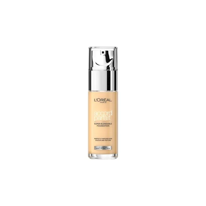 L'Oral Paris Accord Parfait With Hyaluronic Acid 1r1c Rose Ivory 30ml