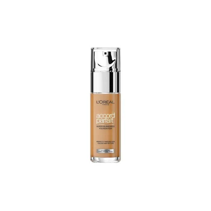 L'Oral Paris Accord Parfait With Hyaluronic Acid 8w Golden Cappuccino 30ml