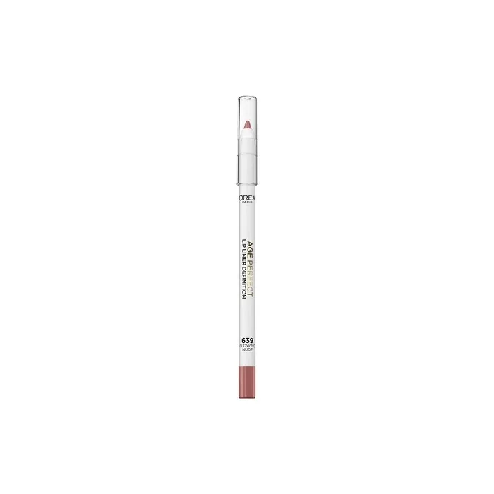 L'Oreal Age Perfect Anti-Feathering Lip Liner Pencil 639 Glowing Nude
