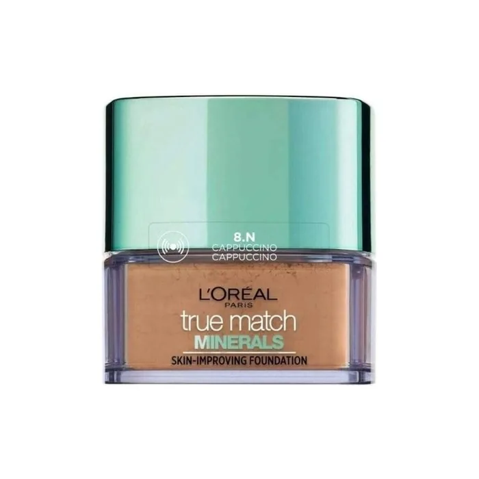 L'Oréal True Match Minerals Powder Foundation 8.N Cappuccino 30ml