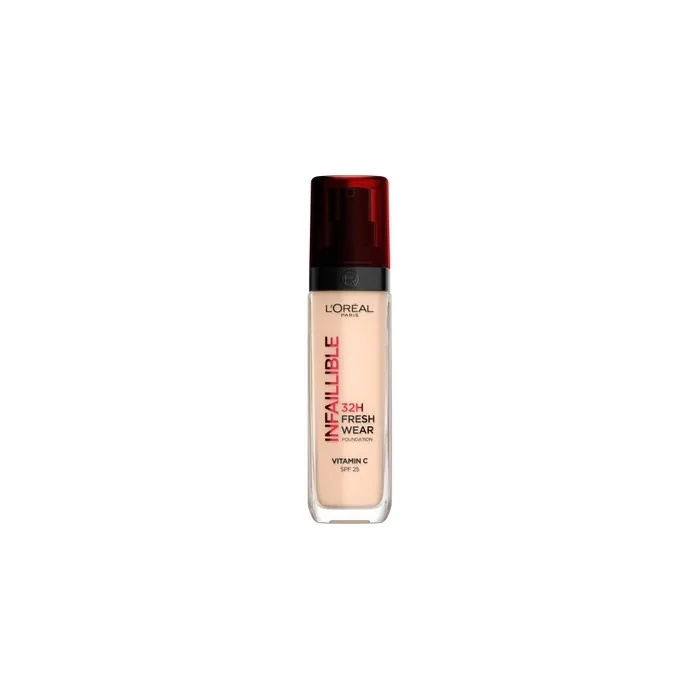 L'Oreal Infaillible 32h Fresh Wear Foundation Long-Lasting Face Foundation 020 Ivory 30ml
