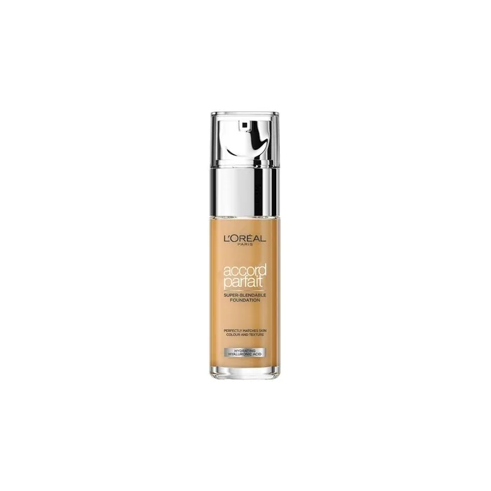 L'Oral Paris Accord Parfait With Hyaluronic Acid 4d4w Golden Natural 30ml