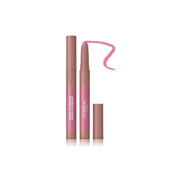 L'Oreal Paris Infallible Very Matte Lip Crayon Lipstick Smudge Proof Nude