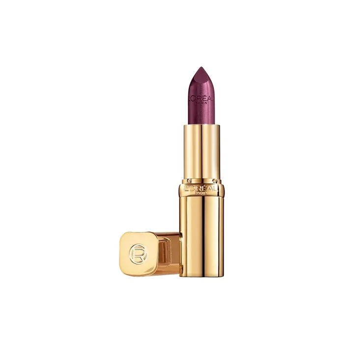 L'Oréal Paris Color Riche Satin Smooth Lipstick Moisturizing Pure Pigment Lip Colour With Omega 3 & Vitamin E 153 Rendezvous Purple 1 Count
