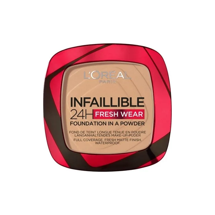 L'Oreal Infaillible 24h Fresh Wear Foundation In A Powder - 140 Golden Beige, 9g