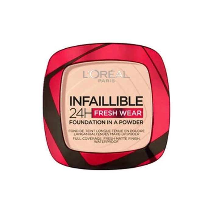 L'Oral Paris Infaillible 24h Fresh Wear Foundation In A Powder 9 G 180 Rose Sand