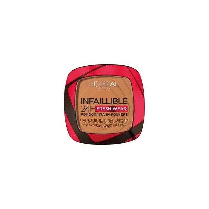 L'Oréal Paris Infaillible 24H Fresh Wear Mattifying Make-Up Powder 330 Hazelnut 24H Waterproof Sweatproof