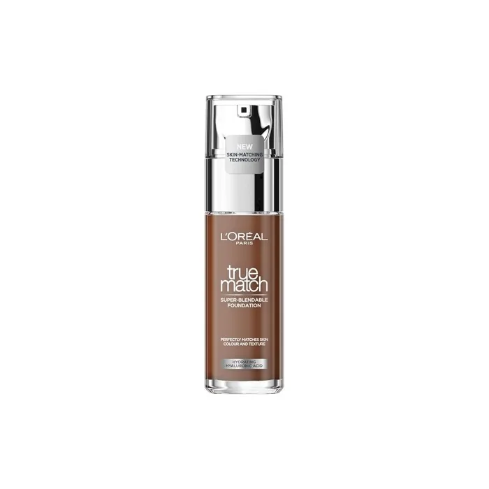 L'Oréal Paris True Match Liquid Foundation with Hyaluronic Acid and SPF 30ml 9R Deep Cool