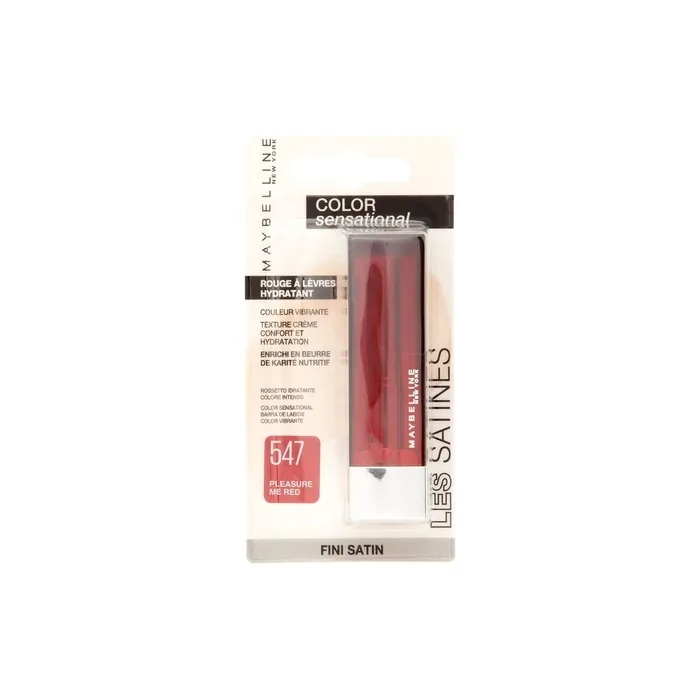 Maybelline Color Sensational Lipstick 547 Pleasure Me Red