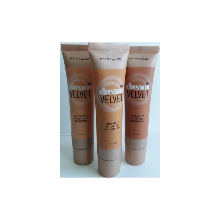 Maybelline Dream Velvet Soft Matte Hydrating Foundation 30ml - New