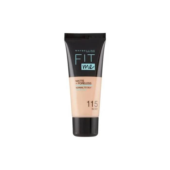 Maybelline New York Fit Me Matte Foundation Refines Pores Shade 115 Ivory 30ml