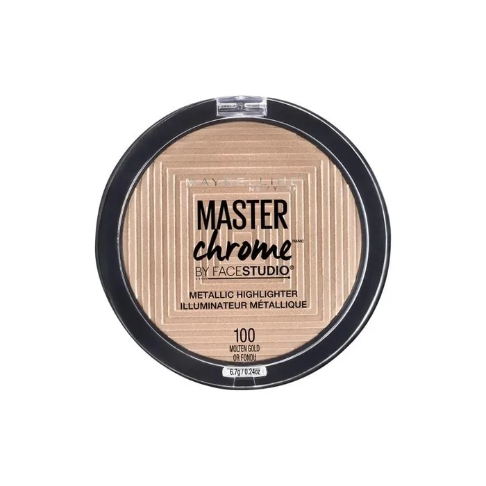 Maybelline Master Chrome Highlighter No.100 Molten Gold
