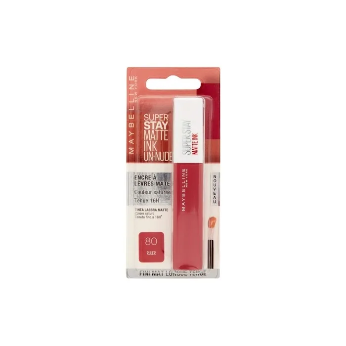 Maybelline New York Limited Edition Super Stay Matte Ink Liquid Lipstick 80 Ruler 5ml